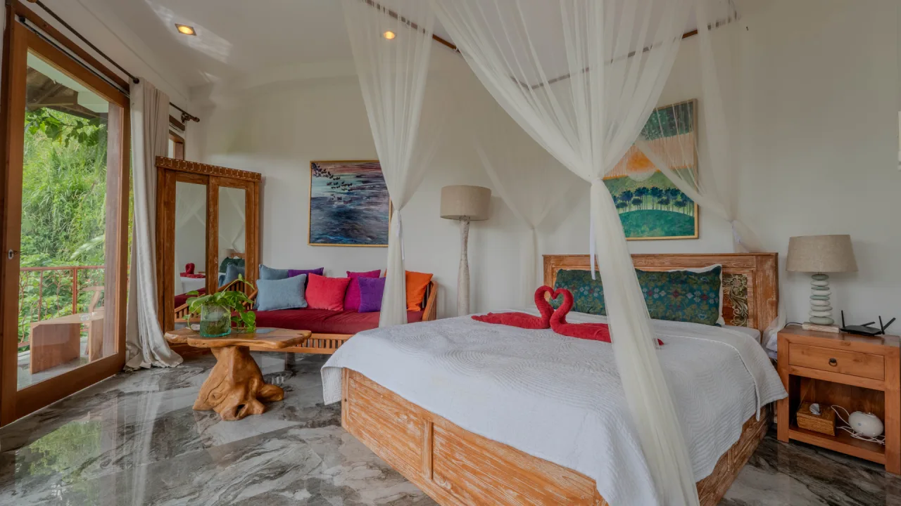 Room 3 — Canopy Room at River Song Bali
