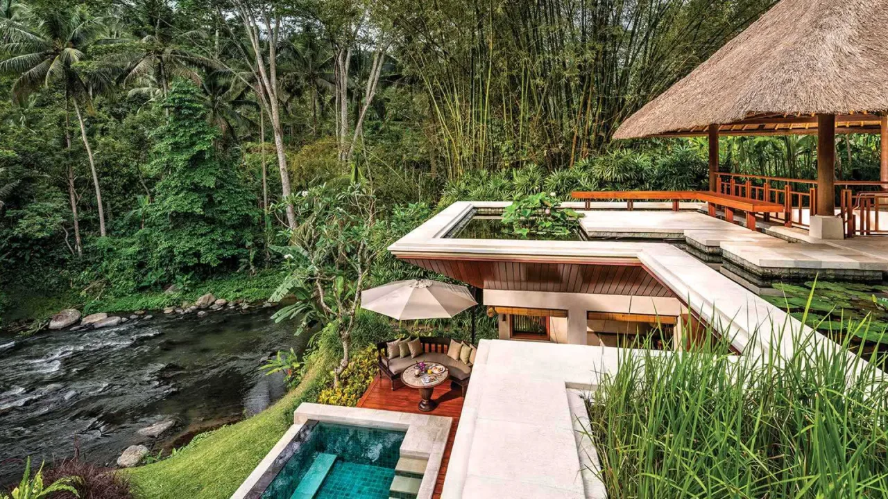 Adjacent to Four Seasons Sayan — River Song Bali
