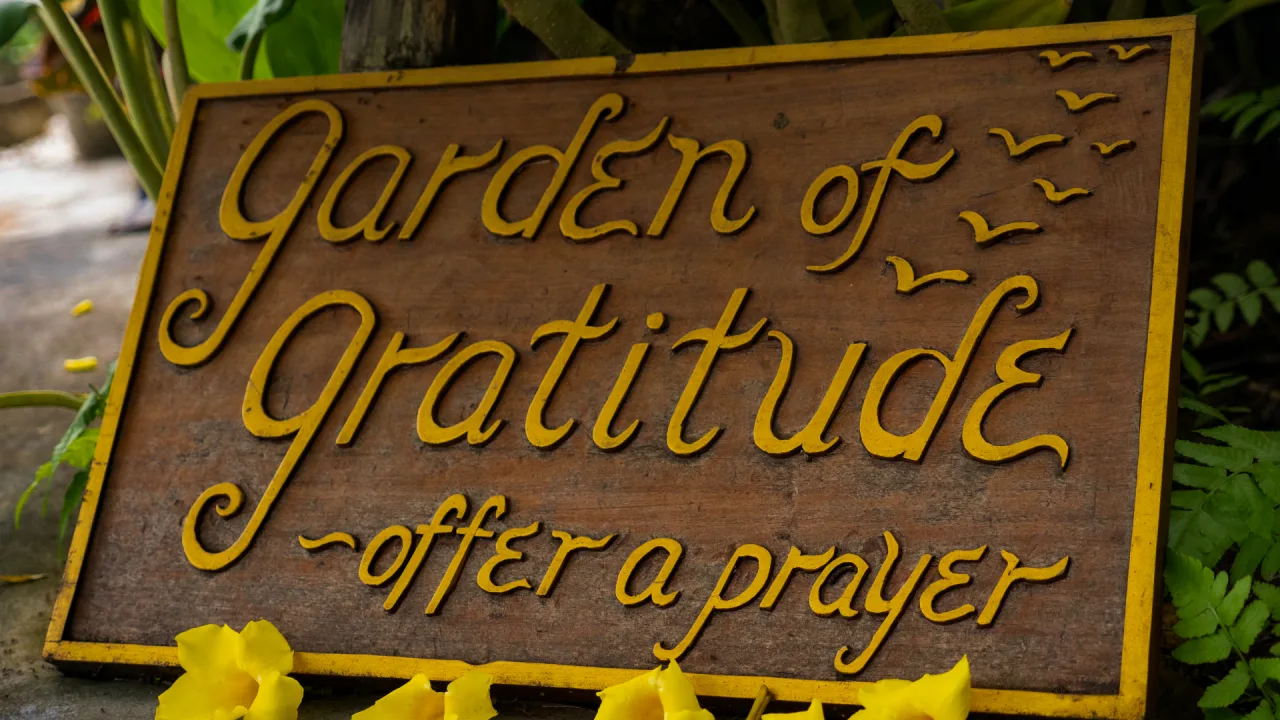 Garden of Gratitude at River Song
